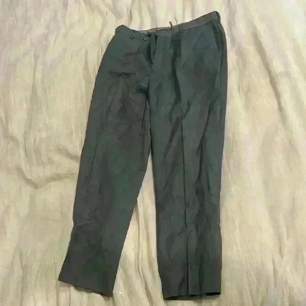 Luciano Ferretti charcoal pants
